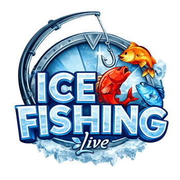 Ice Fishing avtomat z zimsko tematiko in bonusno ribiško igro za nagrade
